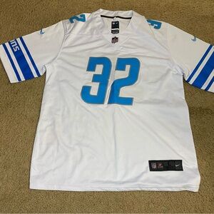 D'Andre Swift Detroit Lions White Nike Jersey size L